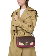 COCCINELLE C-ME TRICOLOR Shoulder bag, leather ribe/brun/betul - Women’s Bags - 5