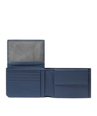 PIQUADRO W137 Leather wallet blue - Men’s Wallets - 3