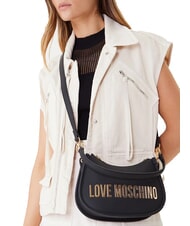 LOVE MOSCHINO BOLD LOVE  Shoulder bag, with shoulder strap Black - Women’s Bags - 4