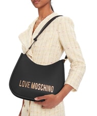LOVE MOSCHINO BOLD LOVE  Shoulder bag Black - Women’s Bags - 4