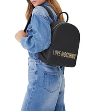 LOVE MOSCHINO BOLD LOVE  Women's Backpack Black - Women’s Bags - 4