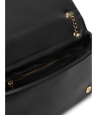 LOVE MOSCHINO EMBOSSED Shoulder bag / crossbody bag Black - Women’s Bags - 4