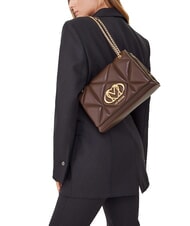 LOVE MOSCHINO EMBOSSED Shoulder bag / crossbody bag chocolate - Women&rsquo;s Bags - 5