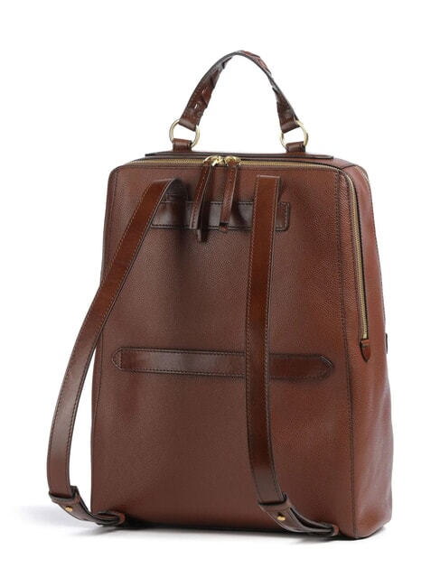 INES Leather backpack BROWN - Women’s Bags