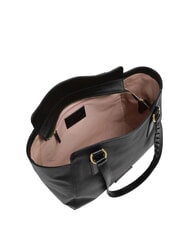 THE BRIDGE INES Leather shopper Black Gold - Women’s Bags - 3