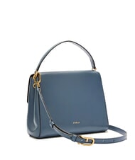 FURLA DOMUS  Mini handbag with shoulder strap gray blue - Women’s Bags - 2