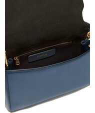 FURLA DOMUS  Mini handbag with shoulder strap gray blue - Women’s Bags - 3