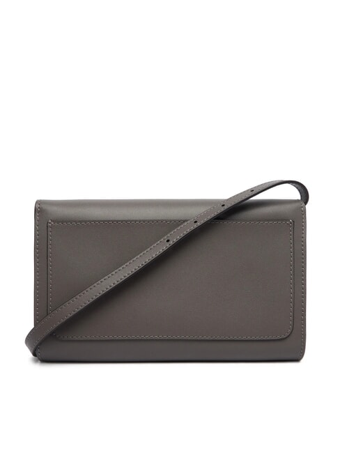 SFERA Mini shoulder bag, in leather urban gray - Women’s Bags