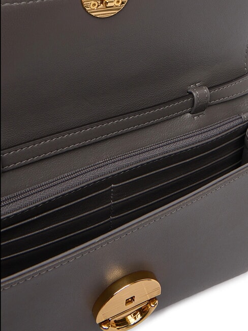 SFERA Mini shoulder bag, in leather urban gray - Women’s Bags