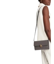 FURLA SFERA Mini shoulder bag, in leather urban gray - Women’s Bags - 4