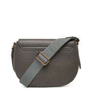 FURLA LOTUS Leather bag with logo shoulder strap urban gray/urban gray tones - Women’s Bags - 3