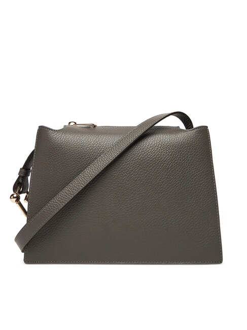 NUVOLA  Shoulder bag, in leather urban gray - Women’s Bags