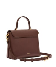 FURLA MOONLIGHT  Mini handbag with shoulder strap chocolate - Women’s Bags - 2