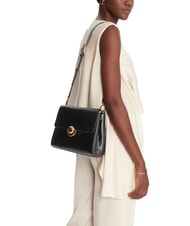 FURLA DOMUS  Mini handbag with shoulder strap Black - Women’s Bags - 4