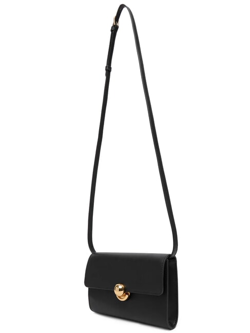 SFERA Mini shoulder bag, in leather Black - Women’s Bags