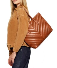 LIUJO HALONA  Shopping Bag suede - Women’s Bags - 5