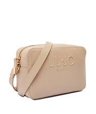 LIUJO HALONA Camera bag with embossed logo NEUTRAL - Women’s Bags - 2