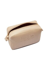 LIUJO HALONA Camera bag with embossed logo NEUTRAL - Women’s Bags - 4