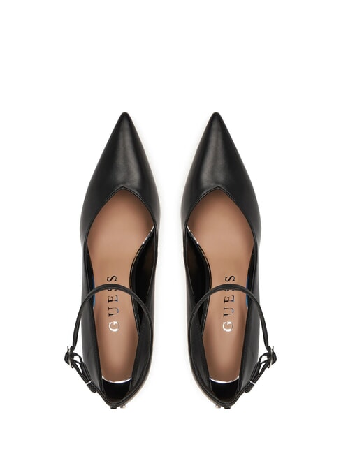 NAPRIL  9cm high heel leather pumps BLACK - Women’s shoes