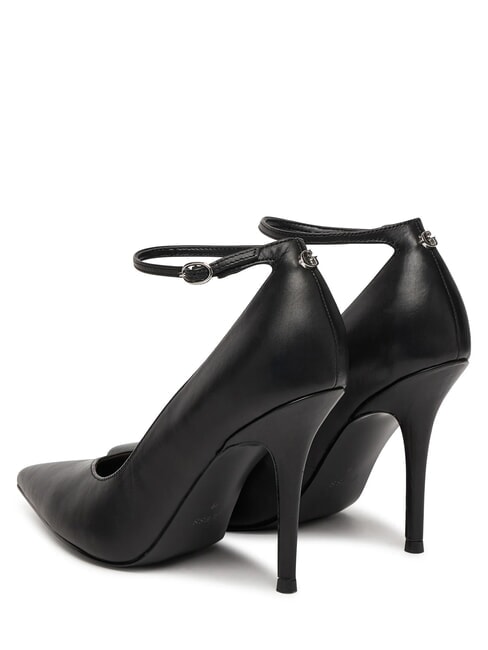 NAPRIL  9cm high heel leather pumps BLACK - Women’s shoes