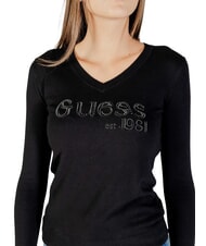 GUESS SAYLOR LOGO  Sweater jetbla - Women's Sweaters - 3