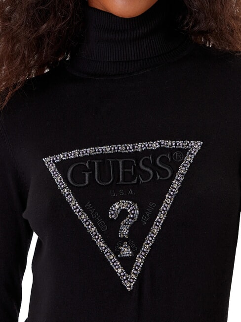 MELANIE TRIANGLE  Crew neck sweater jetbla - Women's Sweaters