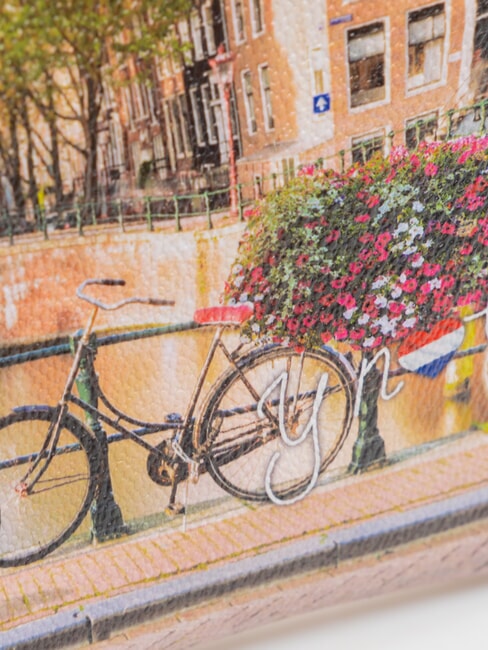 YESBAG SPECIAL Medium clutch bag with cuff bicycles - Women’s Bags