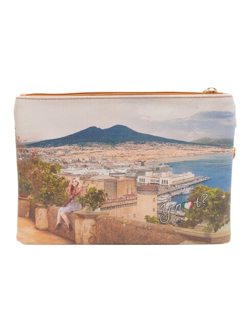 YESBAG Medium clutch bag with cuff lemon tree - Women’s Bags