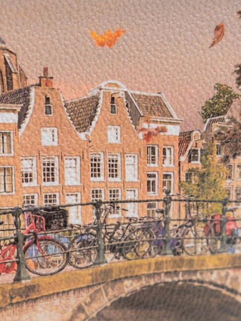 YESBAG Medium clutch bag with cuff autumn river - Women’s Bags