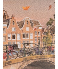 YNOT YESBAG Medium clutch bag with cuff autumn river - Women’s Bags - 3