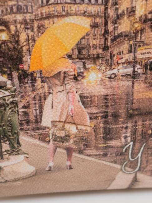 YESBAG Clutch Clutch bag with shoulder strap Paris Metro - Women’s Bags