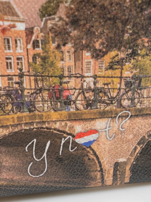 YESBAG Clutch bag with cuff autumn river - Women’s Bags