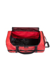 EASTPAK DUFFEL PACK WHEEL L Large water-repellent duffel bag trolley tarp red - Semi-rigid Trolley Cases - 4