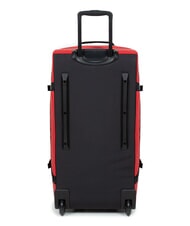 EASTPAK DUFFEL PACK WHEEL M Medium water-repellent duffel bag trolley tarp red - Semi-rigid Trolley Cases - 3
