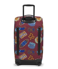 EASTPAK TRANVERZ M Medium trolley clash burgundy - Semi-rigid Trolley Cases - 3