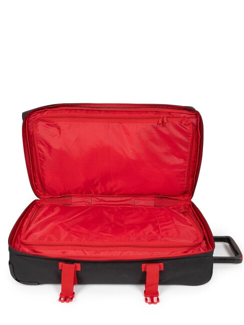 TRANVERZ M Medium trolley contrast scarlet - Semi-rigid Trolley Cases