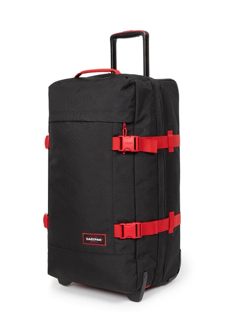 TRANVERZ M Medium trolley contrast scarlet - Semi-rigid Trolley Cases