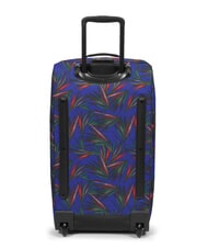 EASTPAK TRANVERZ M Medium trolley brize palm navy - Semi-rigid Trolley Cases - 3