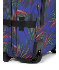 EASTPAK TRANVERZ M Medium trolley brize palm navy - Semi-rigid Trolley Cases - 5