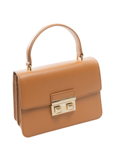 BELLA Small leather bag st andromeda brandy - Women’s Bags
