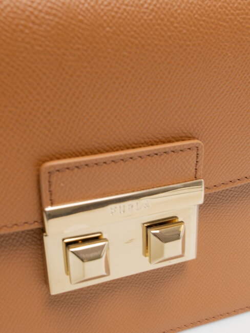 BELLA Small leather bag st andromeda brandy - Women’s Bags