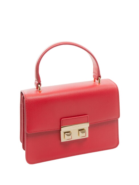 BELLA Small leather bag st andromeda Venetian red - Women’s Bags