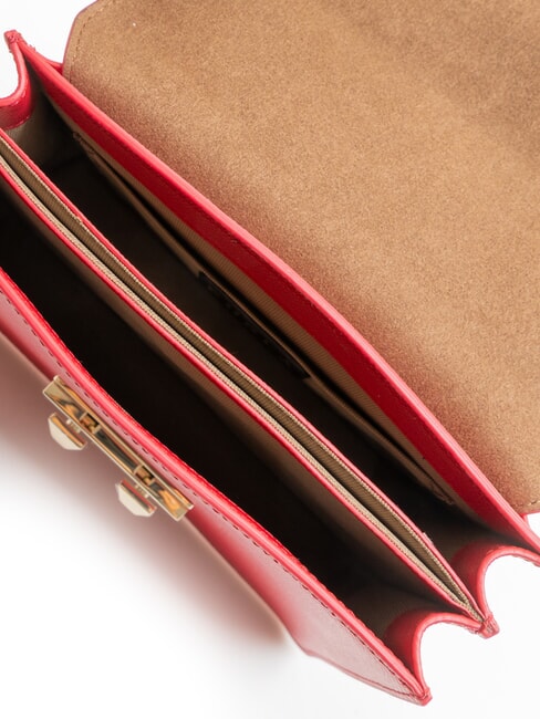 BELLA Small leather bag st andromeda Venetian red - Women’s Bags