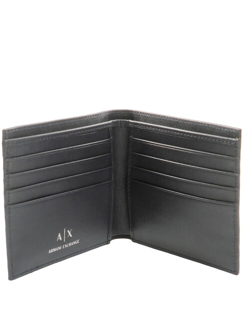 A|X LOGO EMBOSSED Leather wallet deep navy - Men&rsquo;s Wallets