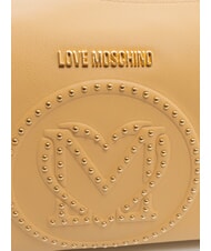 LOVE MOSCHINO LITTLE STUDS Shoulder bag with studs sand - Women&rsquo;s Bags - 3