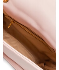 LOVE MOSCHINO GEOMETRIC Convertible bag with flap face powder - Women’s Bags - 5