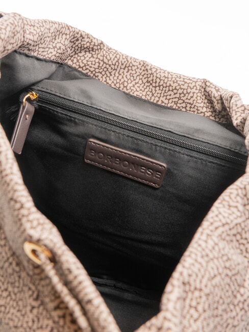 FLEXOS ZIP Backpack natural op/dark brown - Women&rsquo;s Bags