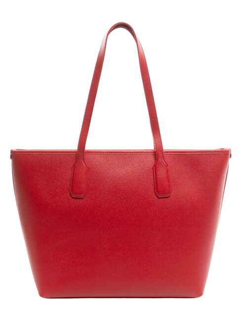 CLASSIC Andromeda print leather shopper bag Venetian red - Women’s Bags