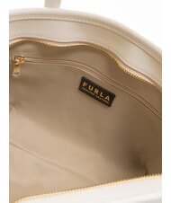 FURLA CLASSIC Handbag, leather shopper Marshmallow - Women&rsquo;s Bags - 5