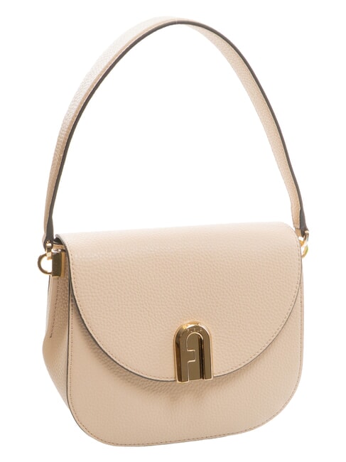 GARDENIA Mini shoulder bag, in leather ballerina - Women&rsquo;s Bags